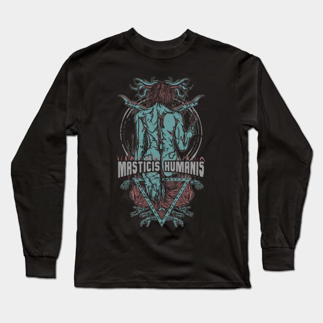 Lilith the Abyss Queen Long Sleeve T-Shirt by MasticisHumanis